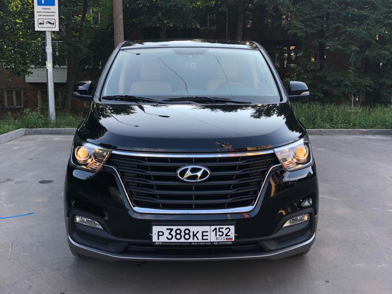 минивэн на работе